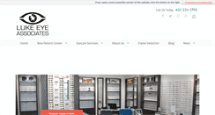 Desktop Screenshot of lukeeye.com